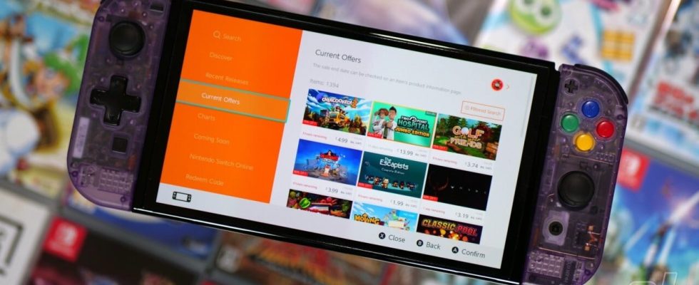 Nintendo lance la vente eShop Switch « Offres festives » et des réductions sur plus de 3 000 jeux (Europe)
