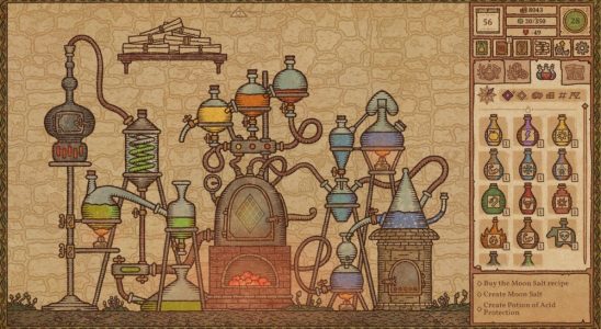 Potion Craft: gameplay du simulateur d'alchimiste