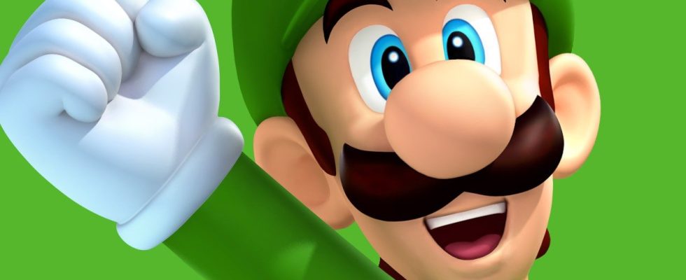 Super Mario 64 Luigi jouable avec mode multijoueur affiché