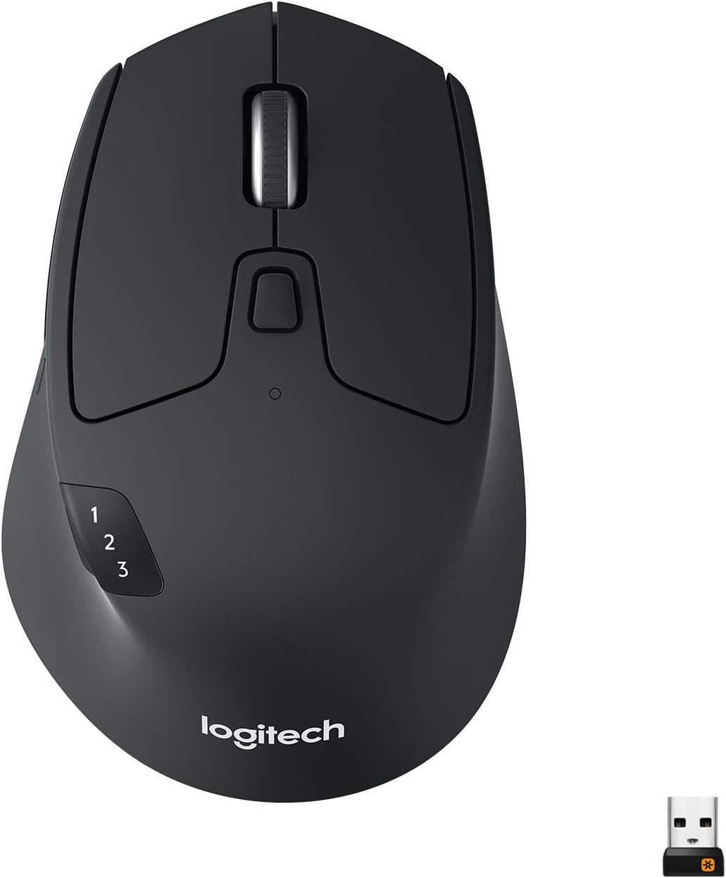 Une image d'une souris Logitech M730 noire