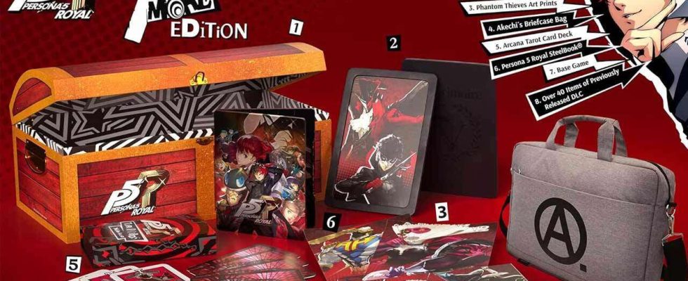Persona 5 Royal Collector's Edition et Persona 5 Tactica à prix réduit sur Amazon