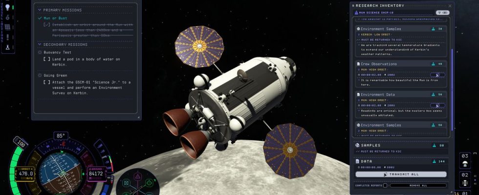 La dernière mise à jour de Kerbal Space Program 2 lance le décompte des joueurs en orbite