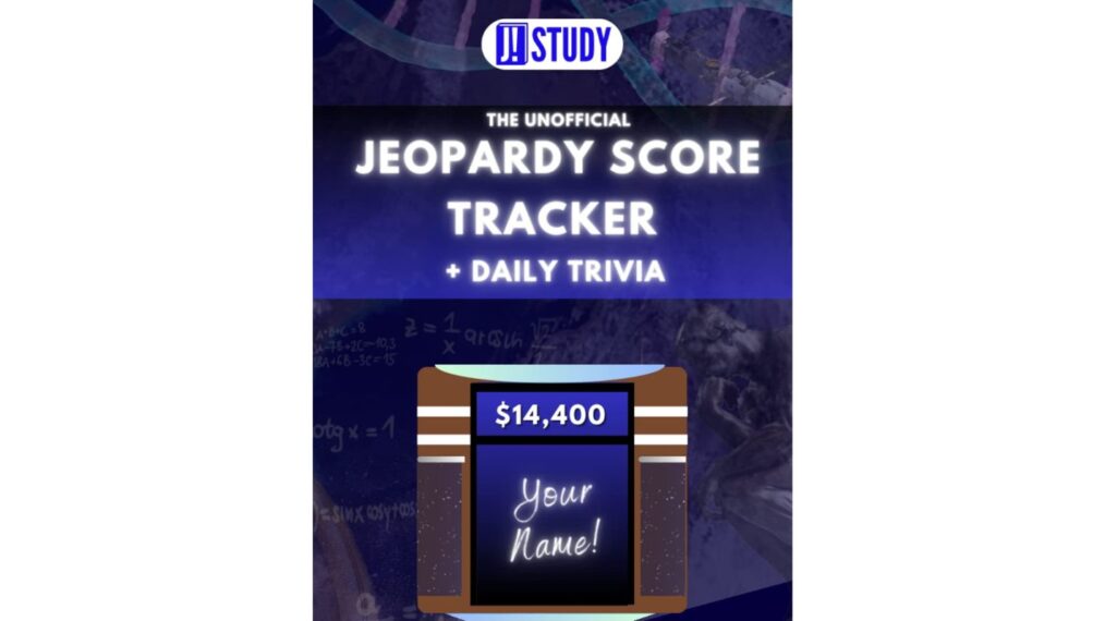 J!Study Jeopardy Score Tracker et quiz quotidien