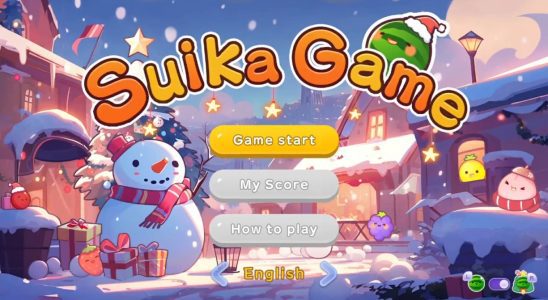 Lancement du thème de Noël du jeu Suika, ventes dépassant les cinq millions
