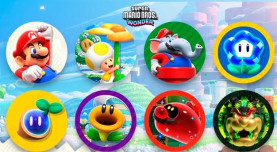 Les « Missions et récompenses » de Switch Online ajoutent des icônes Super Mario Bros. Wonder