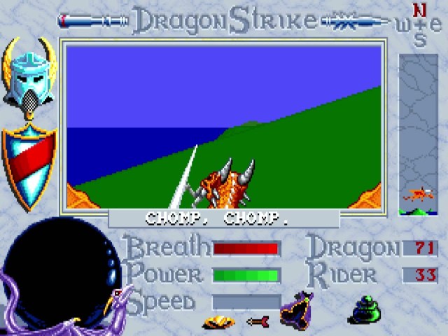 Donjons & Dragons DragonStrike nourrissant le dragon