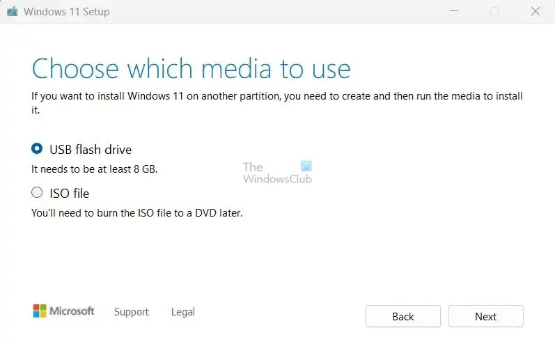 Démarrage de l'outil de création Windows Media