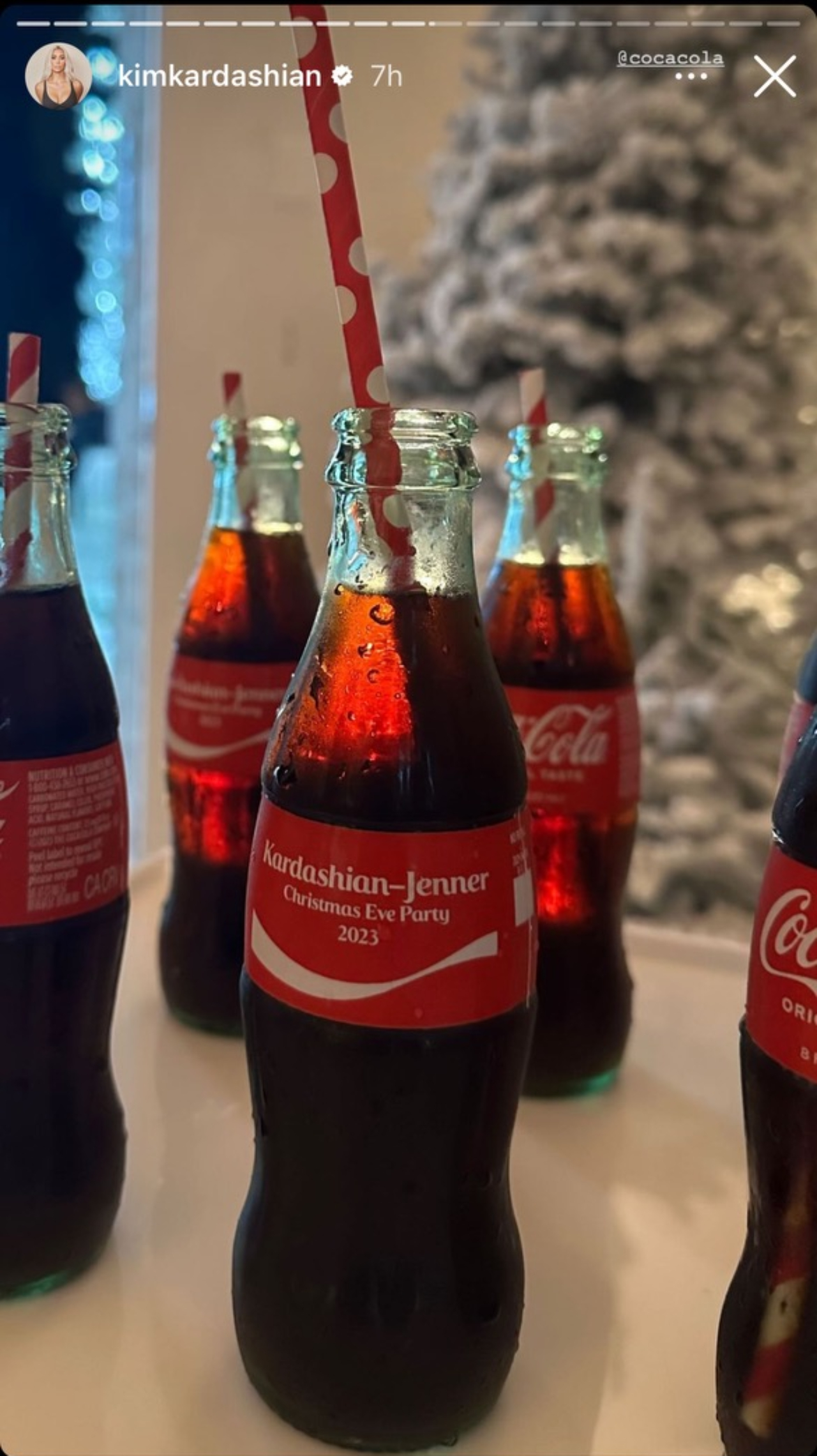 Bouteilles de Coca-Cola de marque Kardashian