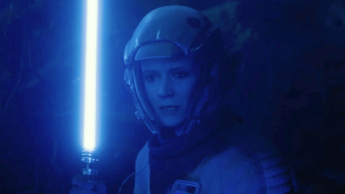 La jeune Leia Organa dans Star Wars : L'Ascension de Skywalker.