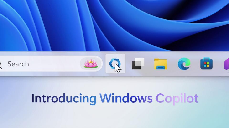 Icône de la barre des tâches Windows Copilot