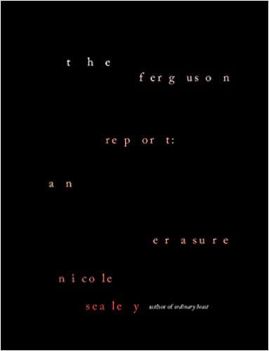 Couverture du livre Le rapport Ferguson : un effacement de Nicole Sealey