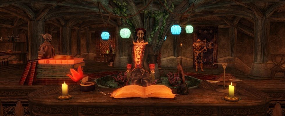 Ce mod massif de Morrowind partage son brillant art en coulisses
