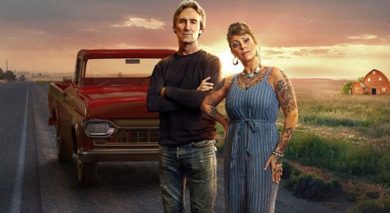 Mike Wolfe and Danielle Colby in American Pickers