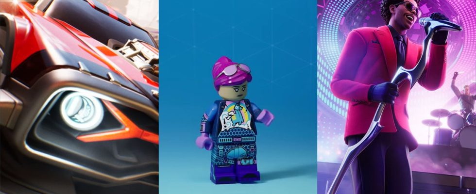 Annonce des jeux de service en direct Fortnite LEGO Fortnite, Rocket Racing et Fortnite Festival