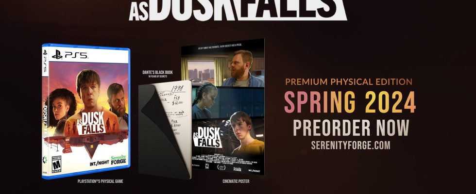 As Dusk Falls arrive sur PS5 et PS4 le 7 mars 2024