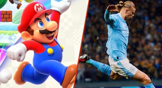 Charts britanniques : EA Sports FC 24 domine alors que Mario Wonder gravit les échelons
