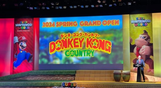 Donkey Kong Country de Super Nintendo World ouvrira ses portes à Universal Studios Japan au printemps 2024