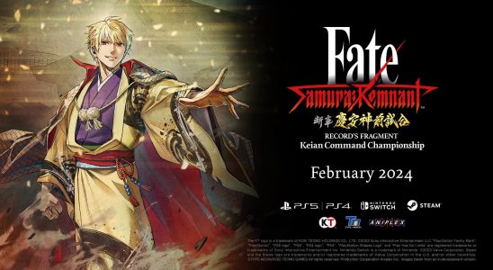 Fate/Samurai Remnant DLC « Record's Fragment : Keian Command Championship » sera lancé en février 2024