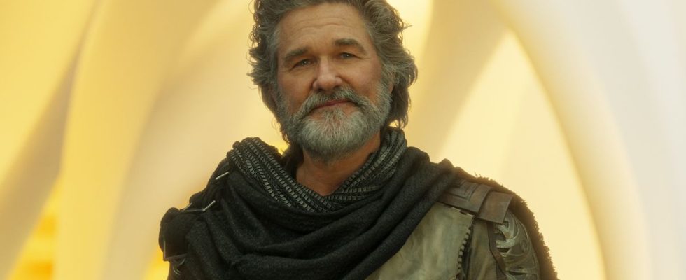 Kurt Russell as Ego in Guardians of the Galaxy Vol. 2