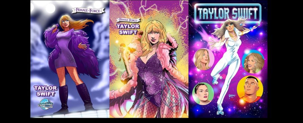 La bande dessinée biographique de Taylor Swift révèle la couverture de la variante "Dazzler" avant sa sortie en décembre