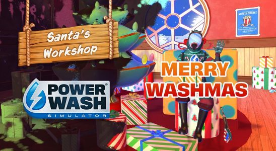 La mise à jour de PowerWash Simulator 'Santa's Workshop' est maintenant disponible