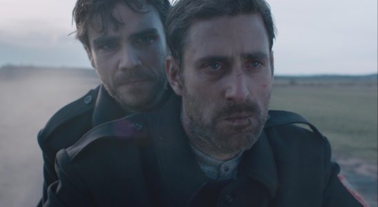Oliver Jackson-Cohen and Jeremy Neumark Jones in 'The World Will Tremble'
