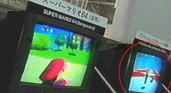 La toute première séquence de Mario 64 Luigi apparemment découverte via une vieille cassette VHS