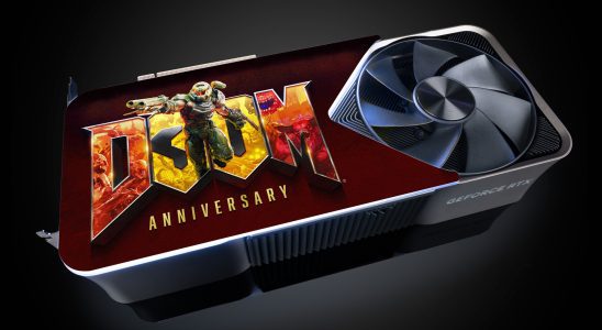 Le cadeau Nvidia célèbre l'anniversaire de Doom avec un RTX 4090 personnalisé
