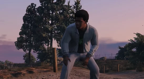 Franklin in Grand Theft Auto 5.
