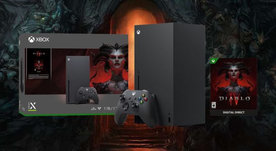 Le pack Diablo 4 Xbox Series X se vend toujours à son prix Black Friday
