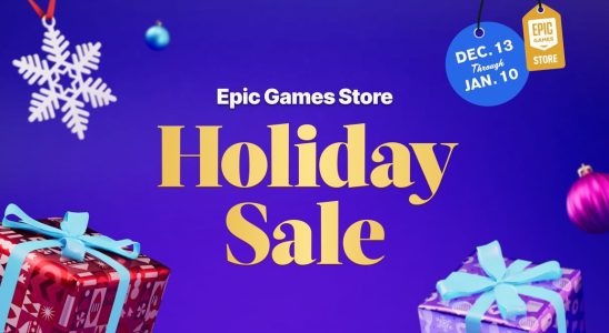 Les cadeaux festifs d'Epic Games Store sont de retour