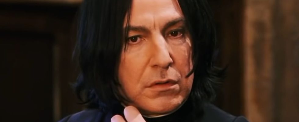 Alan Rickman in Harry Potter and the Philosopher