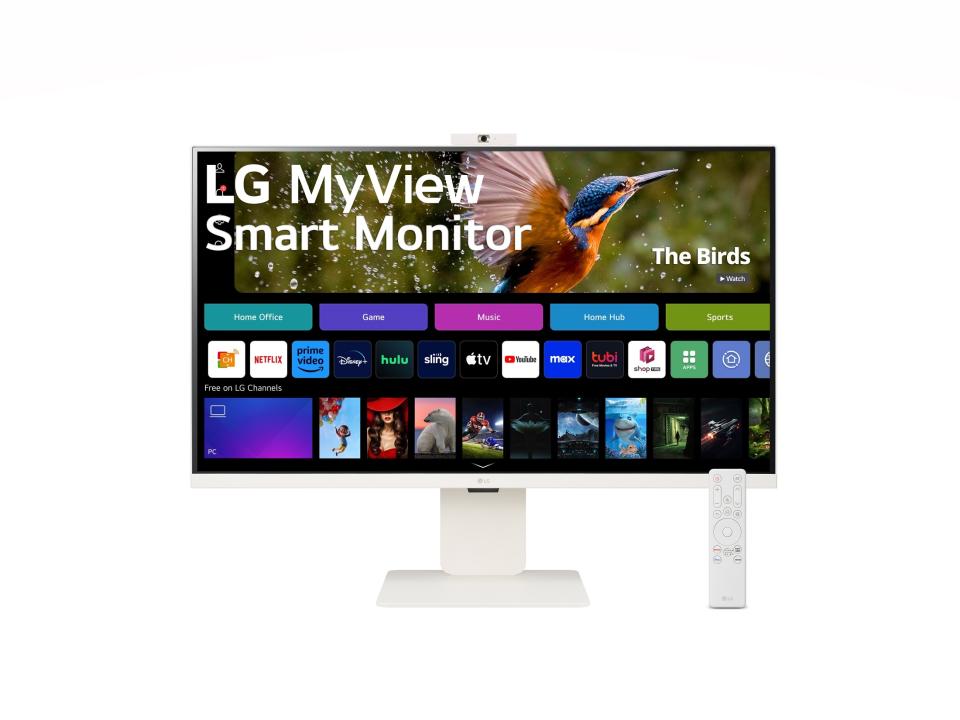 Les moniteurs 4K « MyView » de LG intègrent webOS pour les fonctionnalités de télévision intelligente