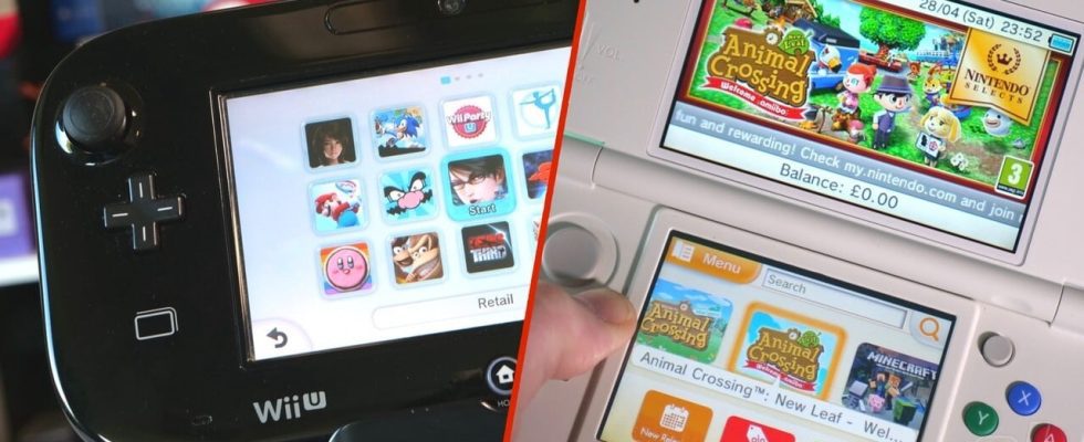 Les nouveaux utilisateurs de 3DS et Wii U ne peuvent plus accéder aux jeux en ligne