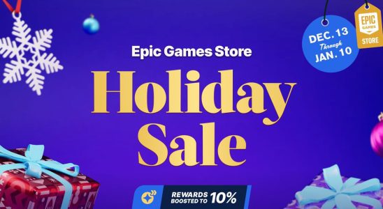Les soldes de Noël d'Epic Store commencent aujourd'hui