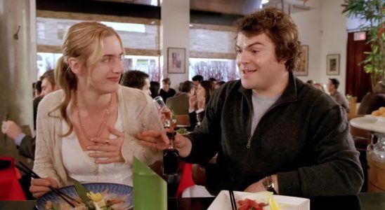 Jack Black and Kate Winslet in The Holiday