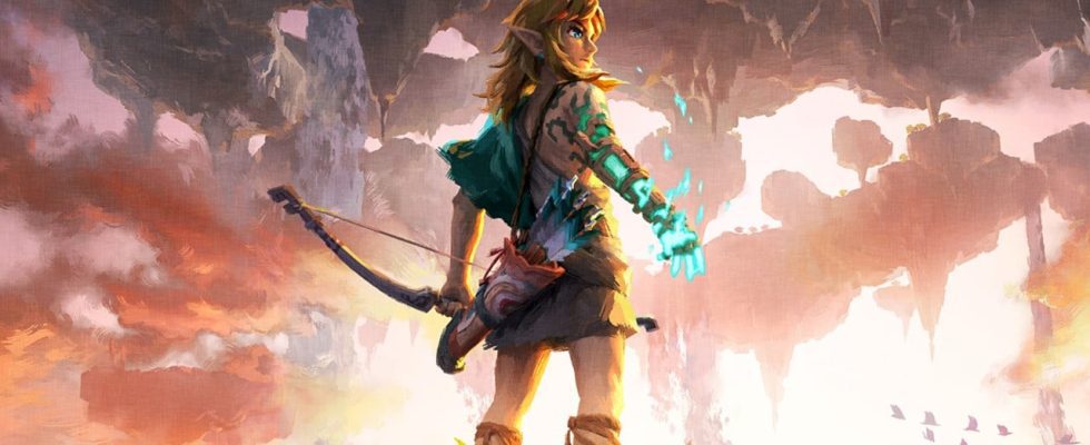 L'illustration des "Game Awards" de Zelda : Tears Of The Kingdom est désormais une récompense sur ma Nintendo