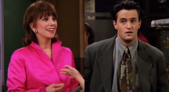 Marlo Thomas and Matthew Perry on Friends.