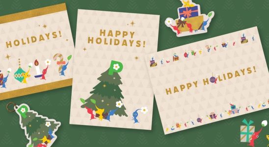 Nintendo propose des cartes de vœux et des décorations Pikmin gratuites