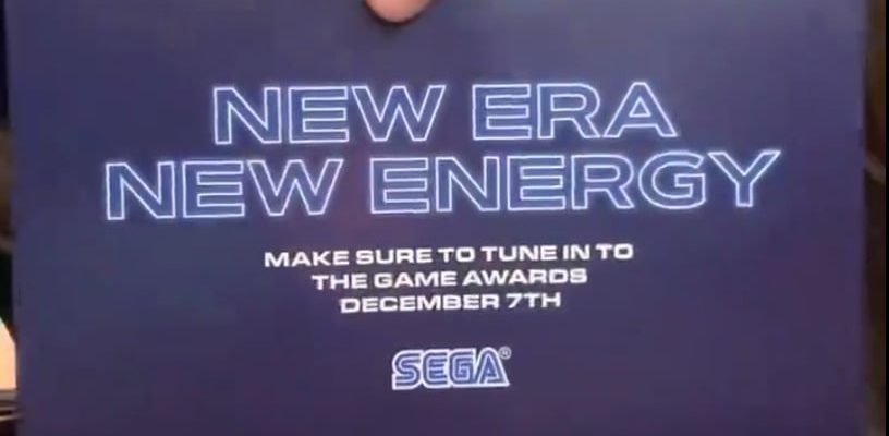 « Nouvelle ère, nouvelle énergie » : Sega taquine la révélation des Game Awards