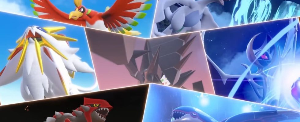 Pokémon Écarlate et Violet : les 25 emplacements de Pokémon légendaires de retour sur le disque Indigo