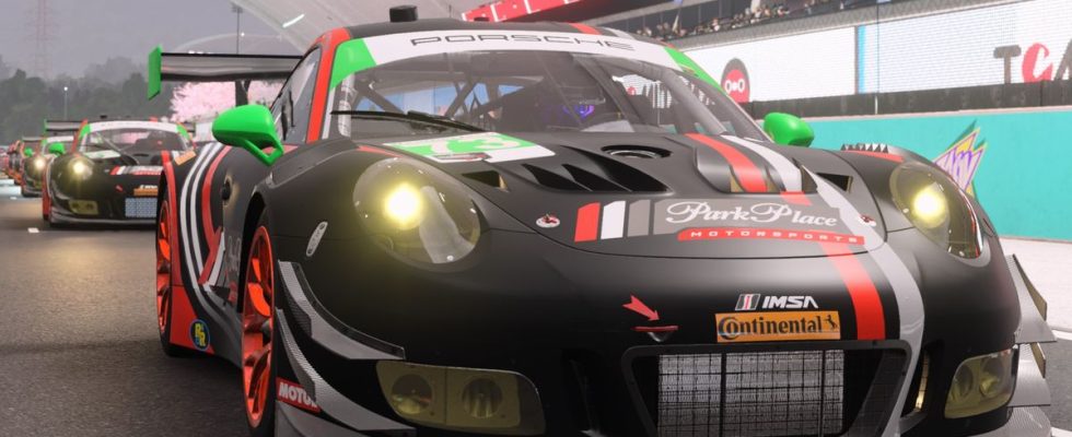 Forza Motorsport Porsche close-up