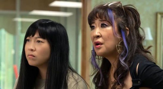 Sandra Oh and Awkwafina in Quiz Lady