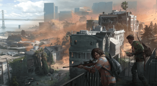Concept art for a Last of Us multiplayer game.