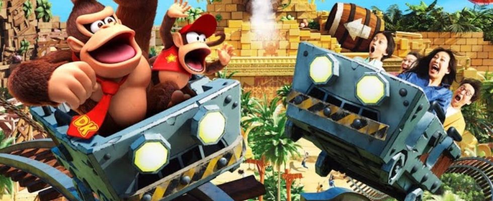 Vidéo : Sortie des publicités pour l'extension Super Nintendo World Donkey Kong Country