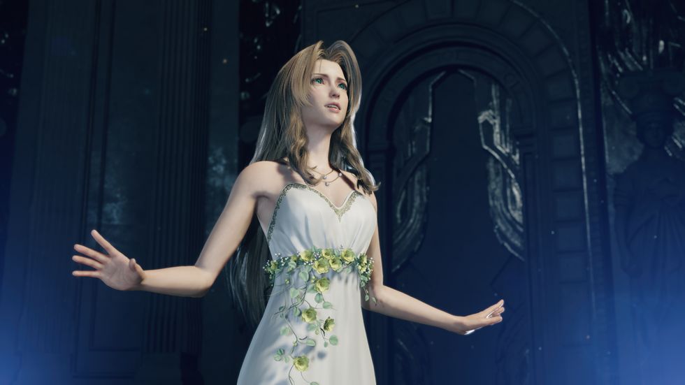 Aerith dans Final Fantasy 7 Renaissance