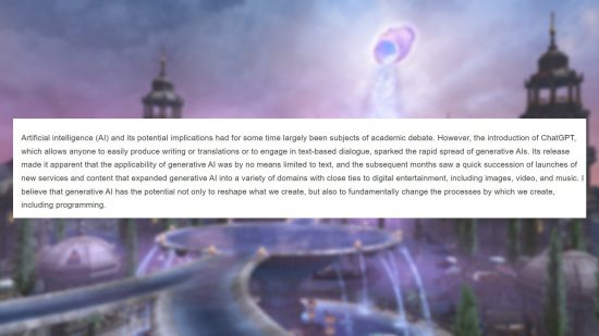 Square Enix va "être agressif" avec la poursuite de l'IA en 2024 : un commentaire de la lettre du Nouvel An 2024 de Square Enix discutant de l'utilisation de l'IA dans les projets à venir