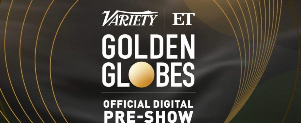 Variety ET Golden Globes pre-show