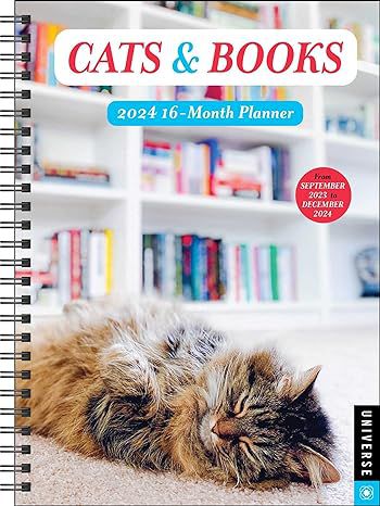 planificateur de chats et de livres