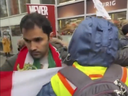 Salman Salma dit s'être luxé une épaule après une altercation avec un manifestant au centre-ville de Toronto.